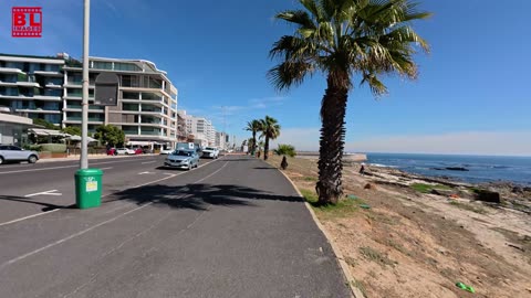 Walking Tour on Cape Town's Stunning Beach Road 🌊 | South Africa's Hidden Coastal Gem 🇿🇦