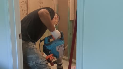Bathroom remodel - curbless shower