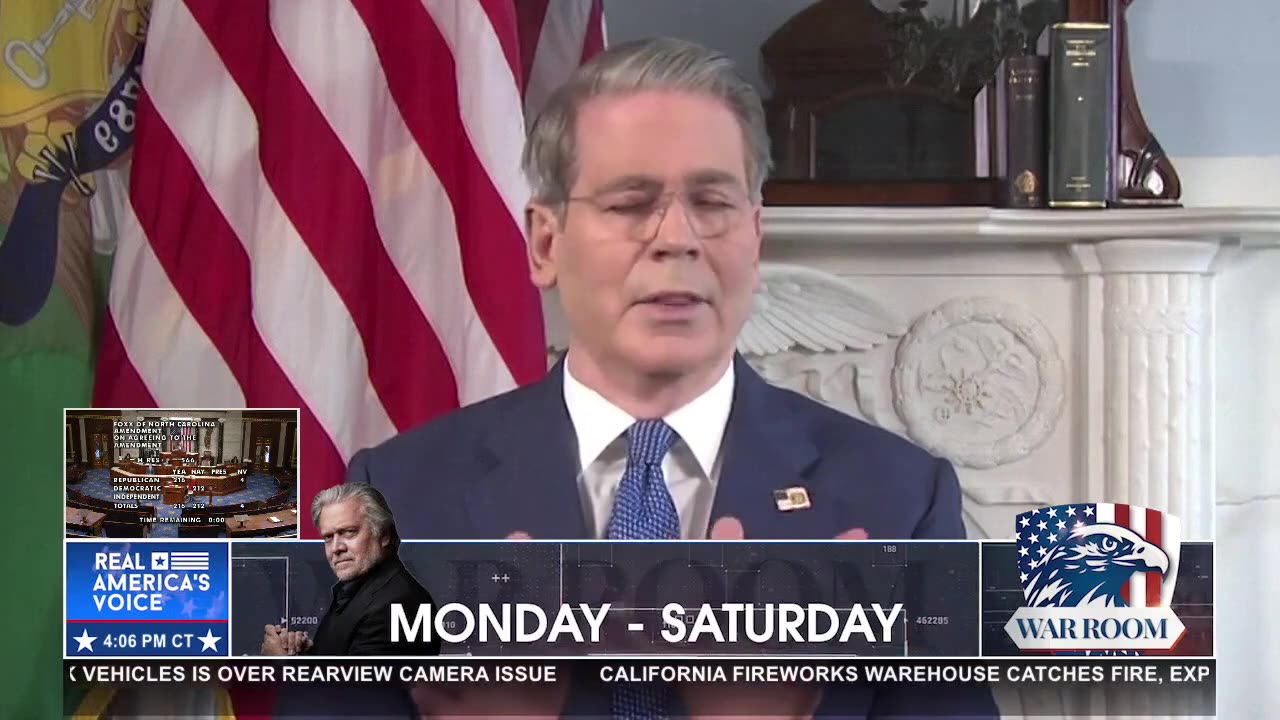 Scott Bessent Tells Bannon How US Will Become 'Best Destination For Capital'