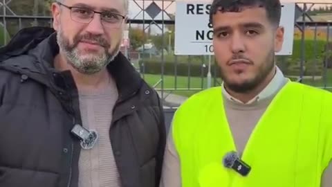 Muslims in Ireland tried to do a protest in Ireland to get their mosque reopened