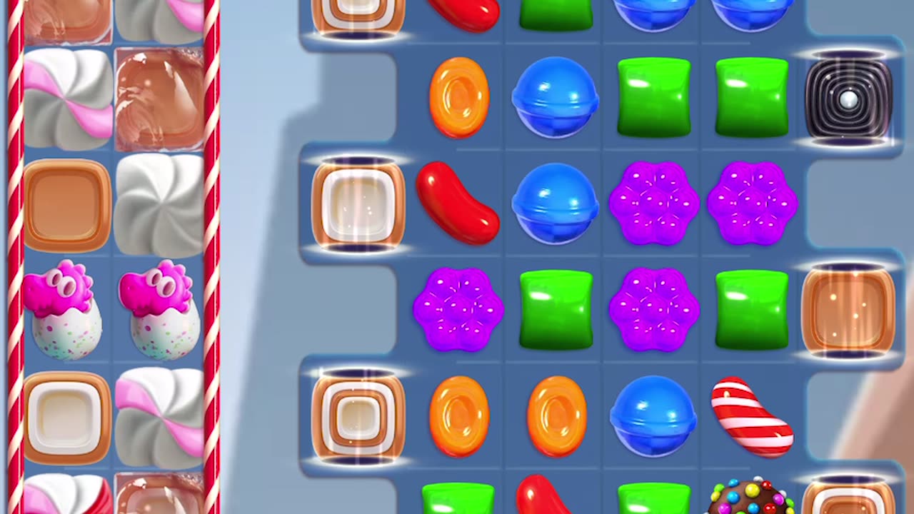 Candy Crush: 14/8 gameplay (level 6254)