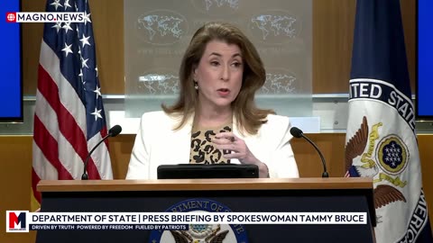 🇺🇸 Tammy Bruce Press Briefing on Secretary Marco Rubio's Agenda at Department of State [LIVE]