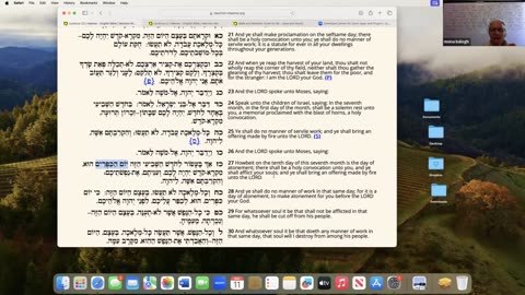 Parasha Emor: Leviticus 21:1-24:23