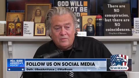 STEVE BANNON ADMITS THE CEASEFIRE WAS TO SAVE ISRAEL