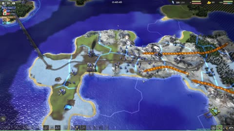 Running a Train on Them - Line War!