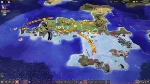 Running a Train on Them - Line War!
