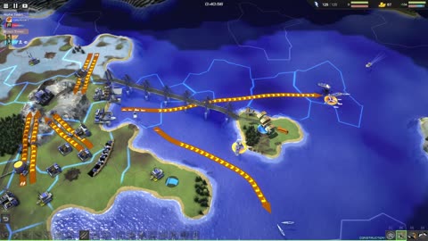 Running a Train on Them - Line War!