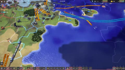 Running a Train on Them - Line War!