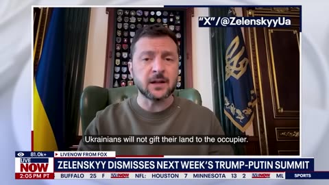 RUSSIA-UKRAINE WAR: Zelenskyy dismisses Trump-Putin summit next week