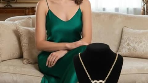 TIFFANY & CO. NECKLACE METRO HEART DIAMOND