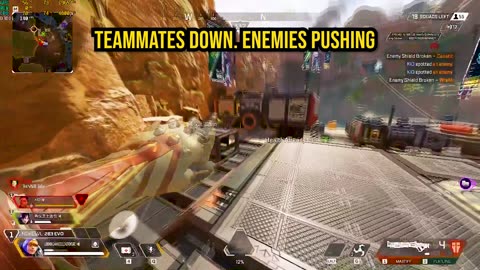 Epic Apex Legends Wattson 1v3 Clutch – Kings Canyon Gameplay!