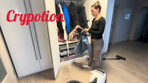 ASMR Garderobenschrank Staubsaugen 🤗🥰