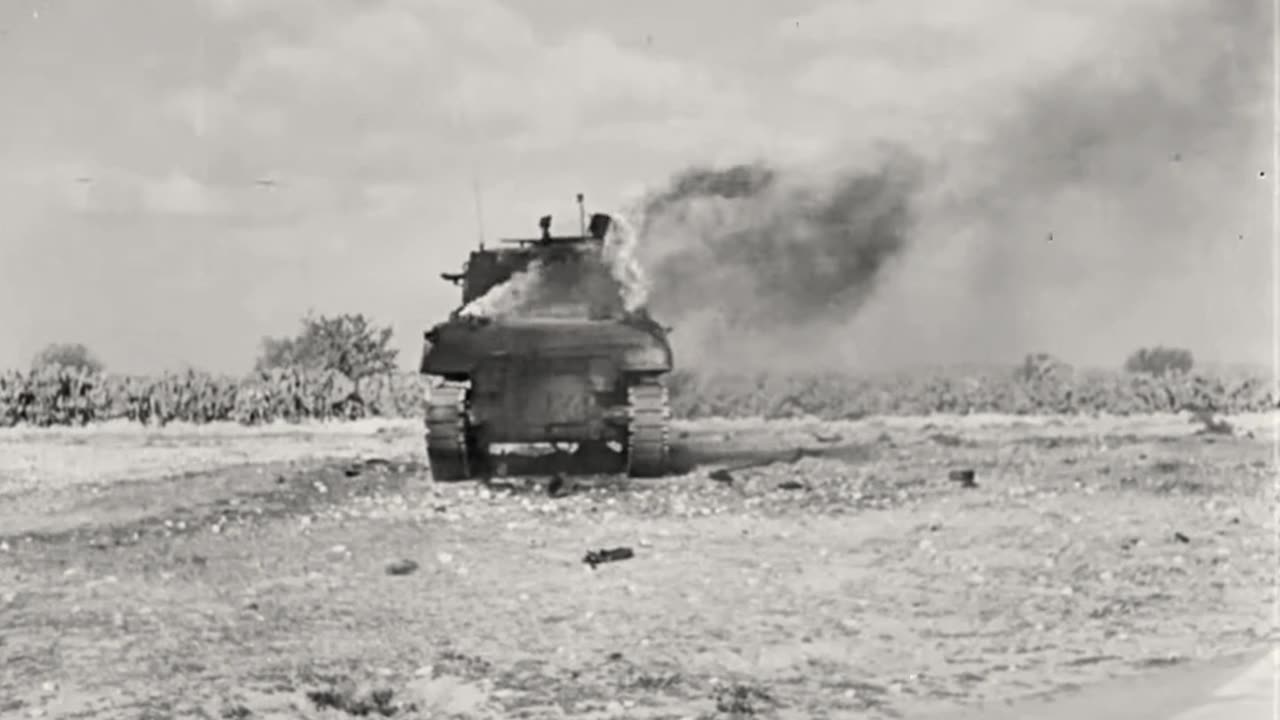 Scenes from the Battle of Kasserine Pass in February 1943