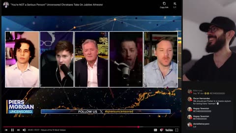 JAY DYER & ANDREW WILSON vs GAYTHEISTS on Piers Morgan - CHRISTIAN, RELIGION, NEWS, VIDEOS, READING