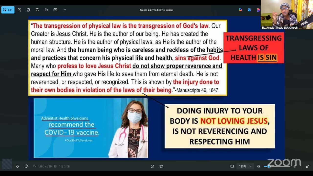 Save Us from the Enemies of our Health