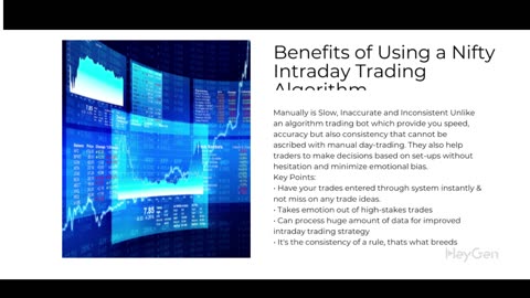 Advantages and Disadvantages of Using a Intraday Trading Algorithm