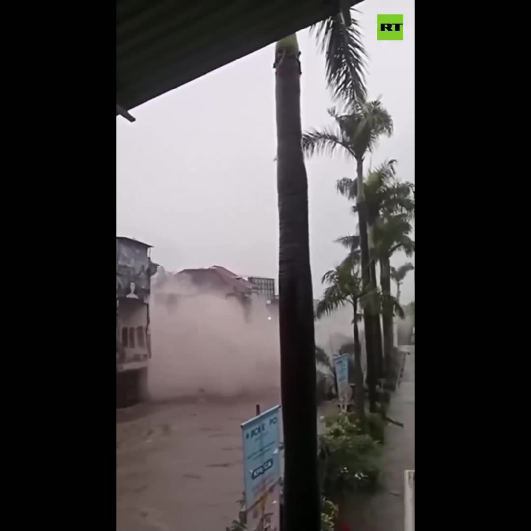 floods on Indonesian