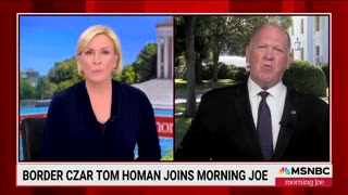 Tom Homan Makes Mika Brzezinski Melt Down In Fiery 'Morning Joe' Back-And-Forth