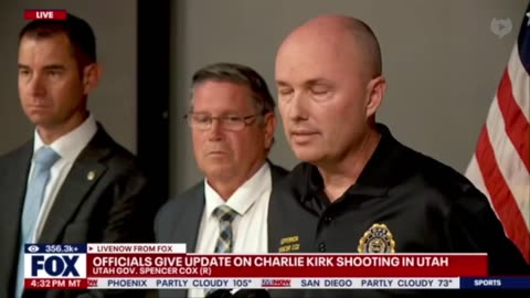Governor Spencer Cox on Charlie Kirk: "I want to be very clear. This is a political assassination."