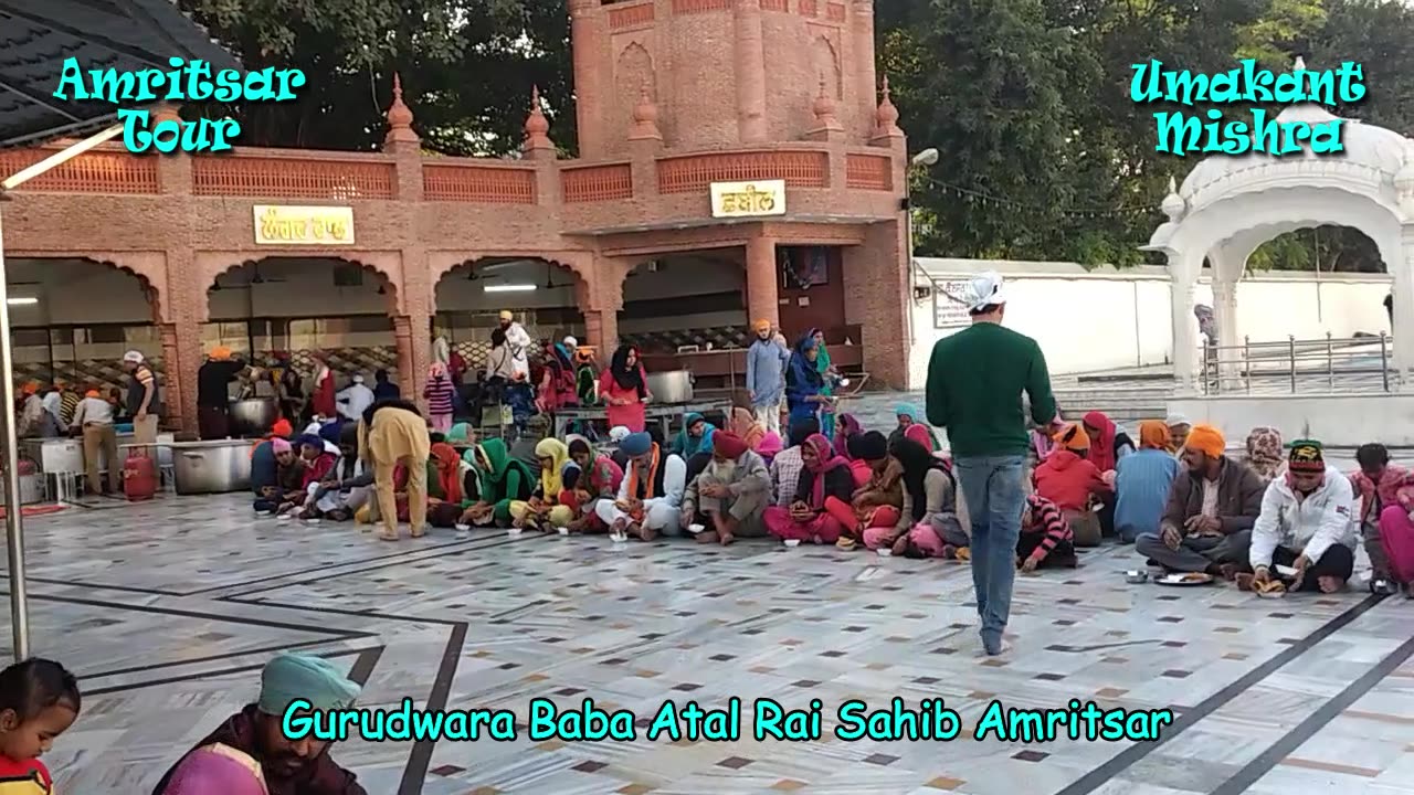 Guru Nanak Jayanti Langar In Gurudwar Atal Rai Sahib (Amritsar)