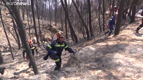 Greek PM visits wildfire-stricken town of Mati