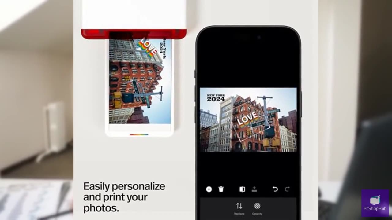 Polaroid Hi-Print Bluetooth 4x6 Photo Printer + Photo Paper Bundle (80 Sheets In