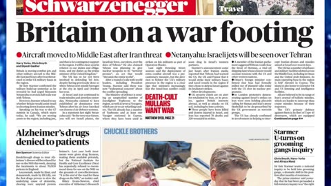 🔥Headlines Sunday 15th June 2025 Newspaper Headlines 🎉📰#britishpress #breakingnews