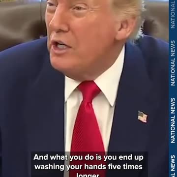 Trump Rolls Back Water Efficiency Rules, Says Showers Should Help His 'Beautiful Hair'