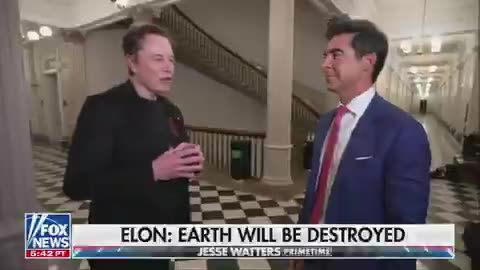 Musk: And eventually, all life on Earth will be destroyed by the sun. It's gradually expanding