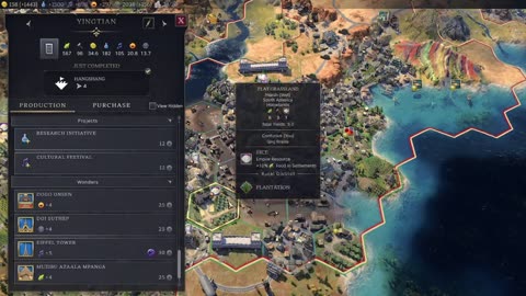 MARATHON, Modern, Deity, Qing Empire - Civilization 7!