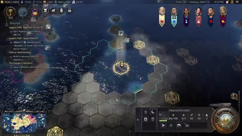 MARATHON, Modern, Deity, Qing Empire - Civilization 7!