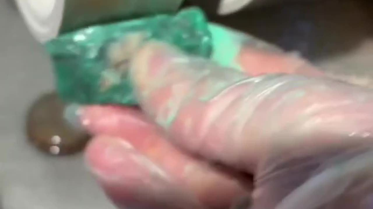 Ever See How Malachite Stone Is Made???