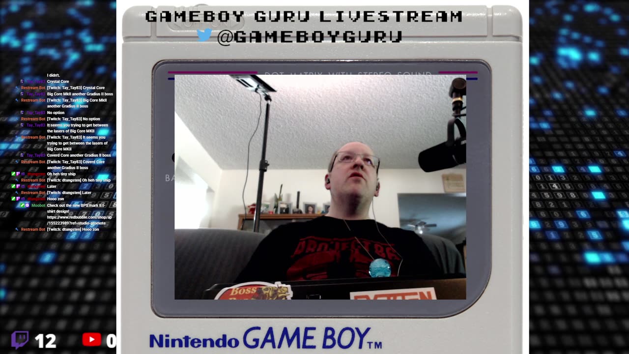 GameBoyGuru streams - Gradius!