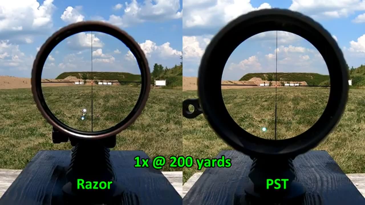 The Vortex PST 1-6 vs Razor 1-6 E
