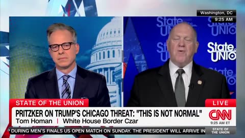 TOM HOMAN GOES OFF: "When I said we're going to war,