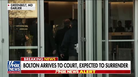 🚨 BREAKING: John Bolton surrenders himself to authorities
