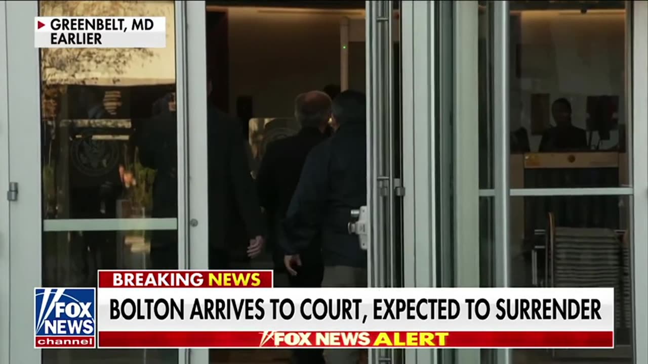 🚨 BREAKING: John Bolton surrenders himself to authorities