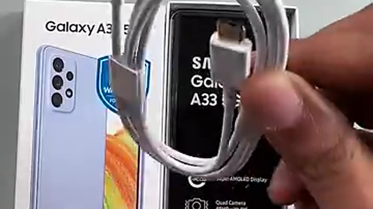 Breaking: Samsung Galaxy A33 Unboxing