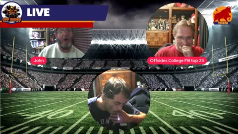 Off Sides College Football Top 25 Plus 5