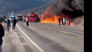 7 dead after tour van, pickup truck crash near Henry’s Lake State Park