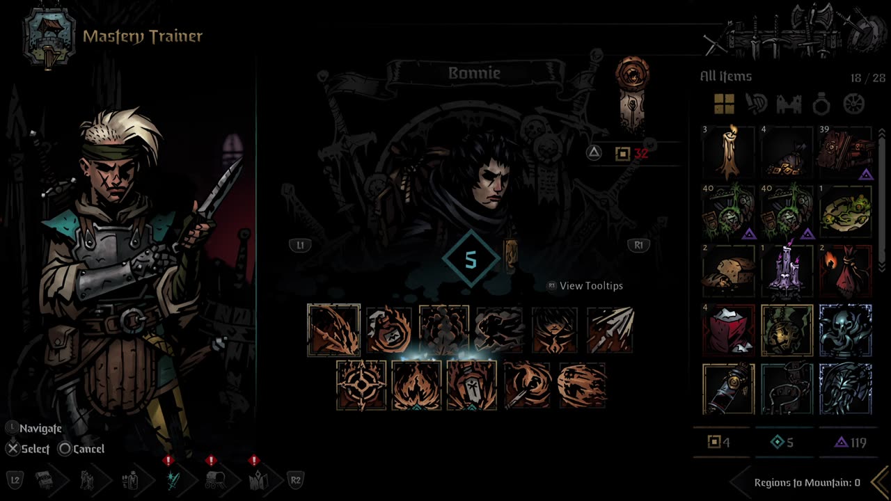 (Darkest Dungeon 2) Grandslam 2 Act 1, 3/3, The Mountain