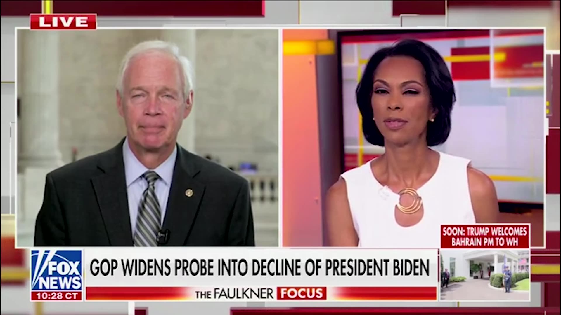 Senator Ron Johnson on The Faulkner Focus 7.16.25