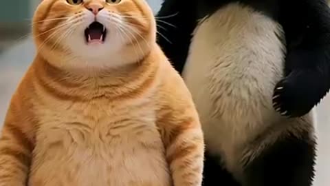 Rebecca Can’t Stop Laughing 😂 | Cute Cat AI Cartoon Story