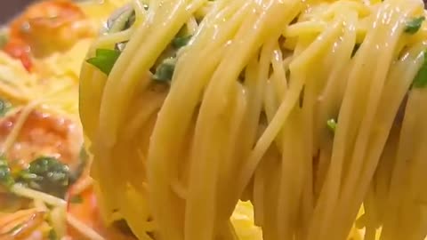 Shrimp Scampi Linguine