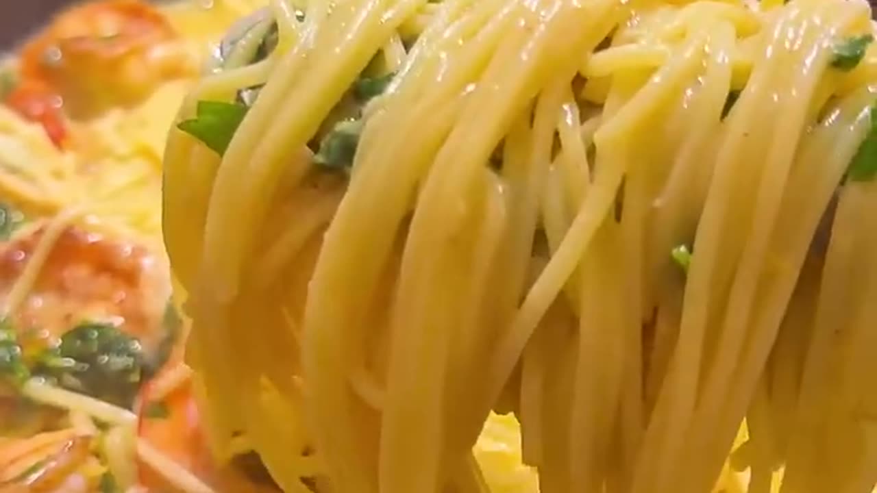 Shrimp Scampi Linguine