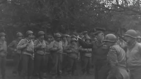 GEN. GEORGE C. MARS... - GEN. GEORGE C. MARSHALL VISITS SIXTH ARMY GROUP HEADQUARTERS - 111-adc-2446
