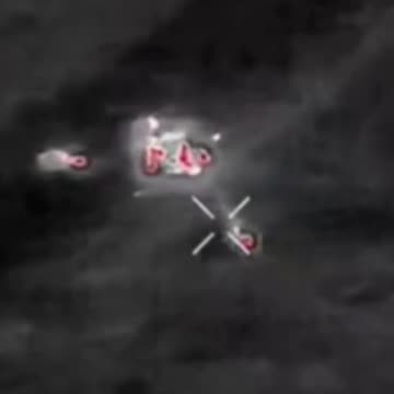 Ukrainian Drone Lines Up to Kick a Field Goal with Russian Soldiers As the Ball