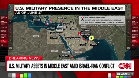 Here's the latest look at US military assets in the Middle East amid Israel-Iran conflict