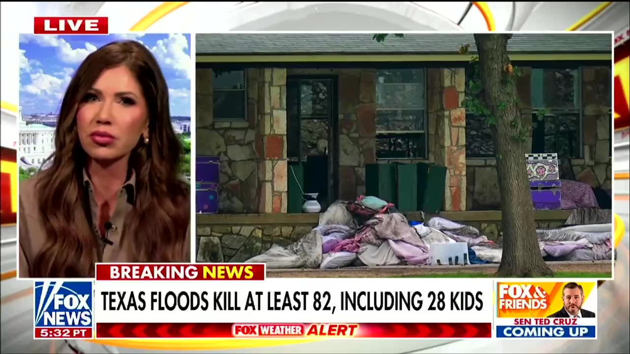 'Can't wrap my head around it': Kristi Noem admits trouble dealing with TX flood