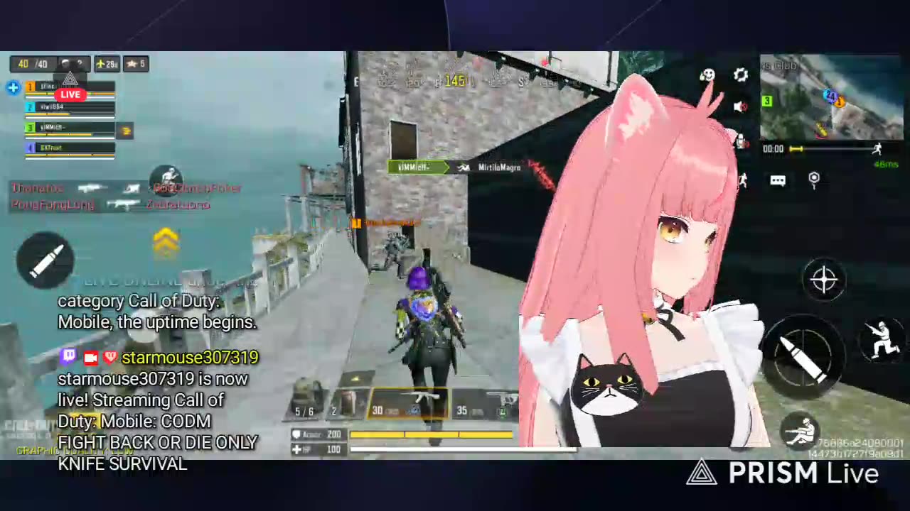 CODM FIGHT BACK OR DIE ONLY KNIFE SURVIVAL